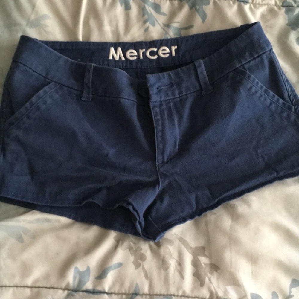 Blue shorts